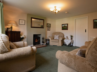 Caroline Cottage Two Bedroom Holiday Home Romaldkirk Barnard Castle Teesdale County Durham DL12 9ED - Cosy Comfortable Lounge