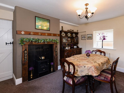 Caroline Cottage Two Bedroom Holiday Home Romaldkirk Barnard Castle Teesdale County Durham DL12 9ED - Dining Room Seating For Up To Four